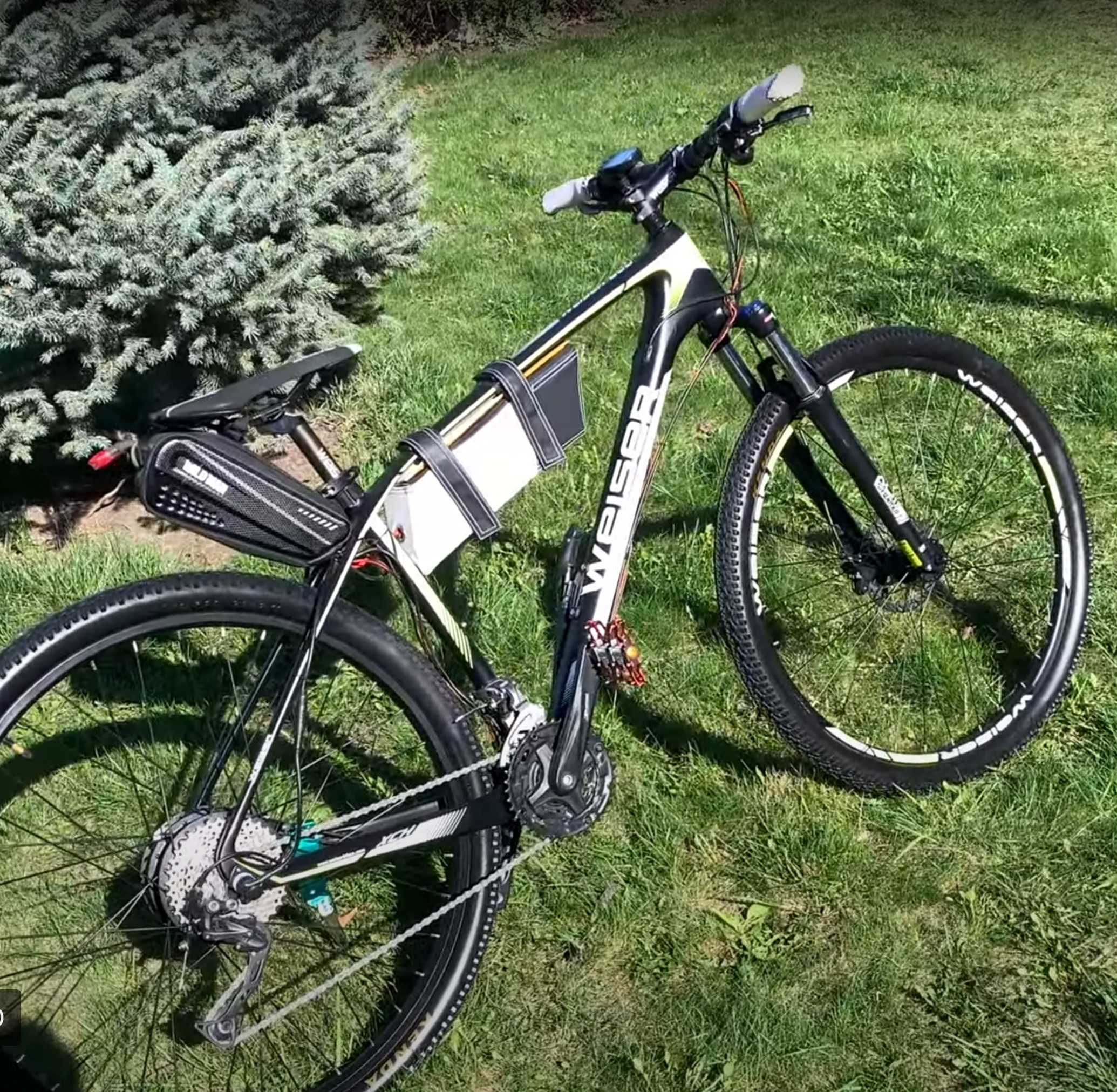 Электровелосипед, карбоновая рама 1,5(кВт)