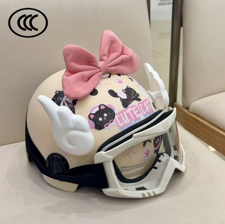 Детский вело-мотошлем